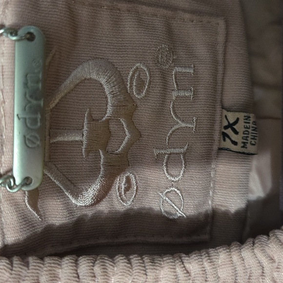 Odyn Embroidered Bomber Jacket Full Zipper Side Pockets Size 1X - Picture 3 of 4